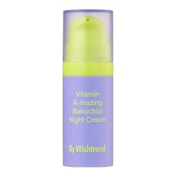 Ночной крем с ретинолом и бакучиолом By Wishtrend Vitamin A-mazing Bakuchiol Night Cream